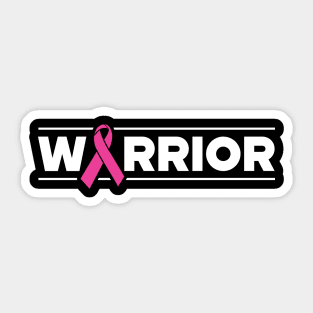 Breast Cancer - Warrior Sticker